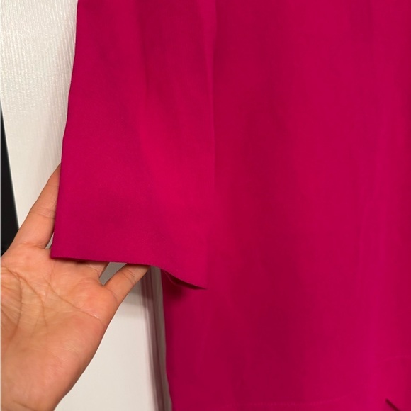 New - Kate Spade Vibrant Pink sweetheart Scallop demi shift Dress - Picture 10 of 11